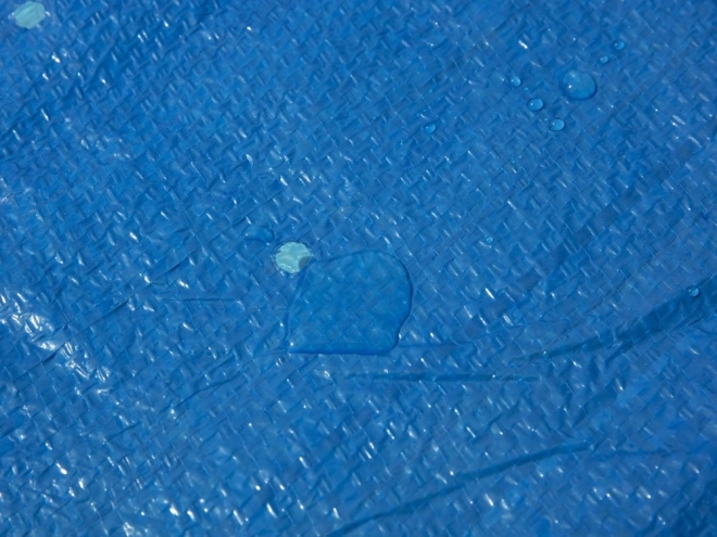 Bestway pool cover with metal frame