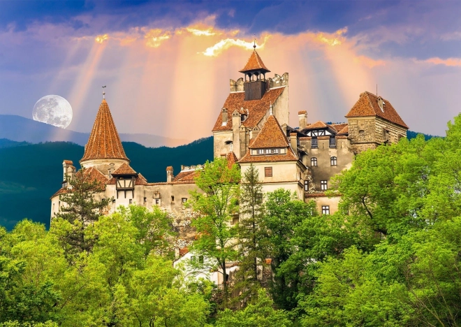 Puzzle Dracula's Castle Bran 1000 Pieces