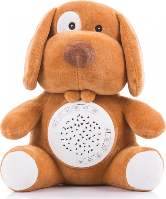 Chipolino plush puppy with projector and music