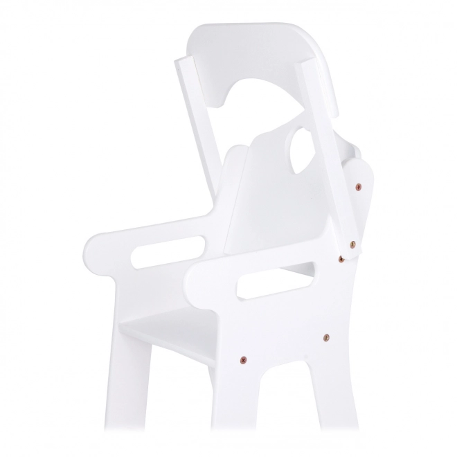 Small Foot Wooden Doll High Chair White