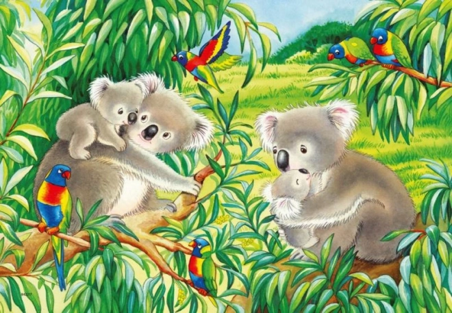 Cute Koalas and Pandas Puzzle