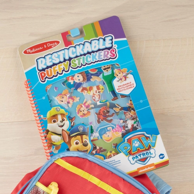 Paw Patrol Reusable Puffy Stickers - Adventure Bay