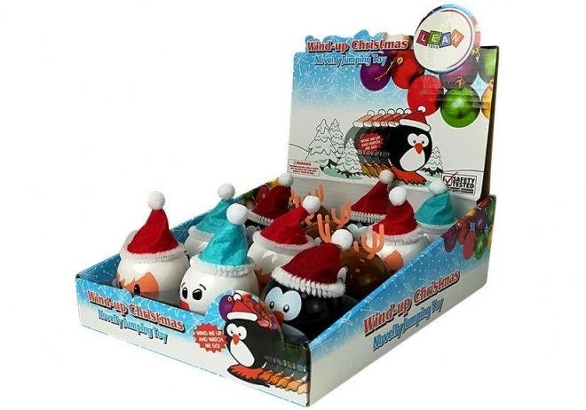 Wind-Up Christmas Toys Set