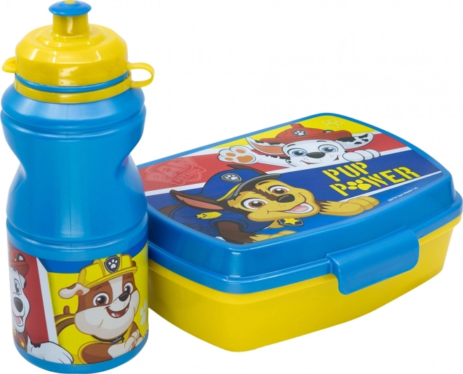 Lunch Box and Bottle Set with PAW Patrol Design