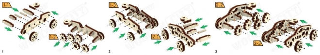 3D Wooden Puzzle Sports Cars