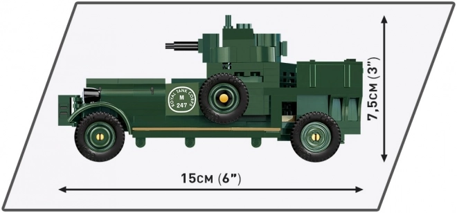 Cobi Great War Rolls Royce Armored Vehicle