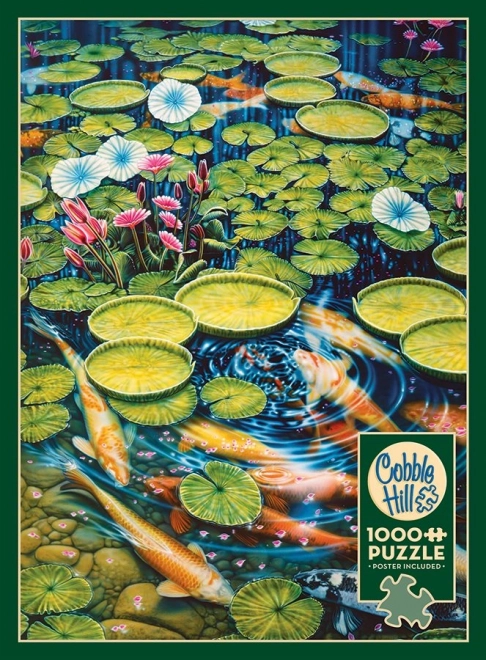 Koi Pond Puzzle 1000 Pieces