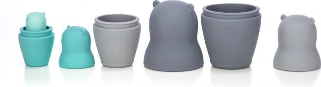 Silicone Stacking Bears Toy