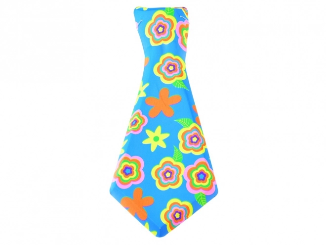 Colorful Carnival Tie with Elastic Band