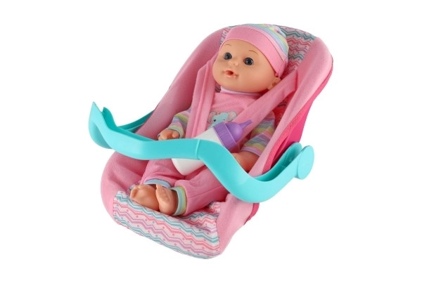 Baby Doll With Car Seat And Bottle