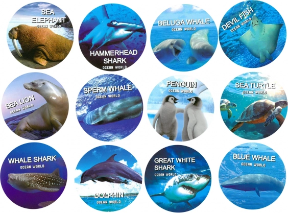 Figurine Sea Animals - 1pc