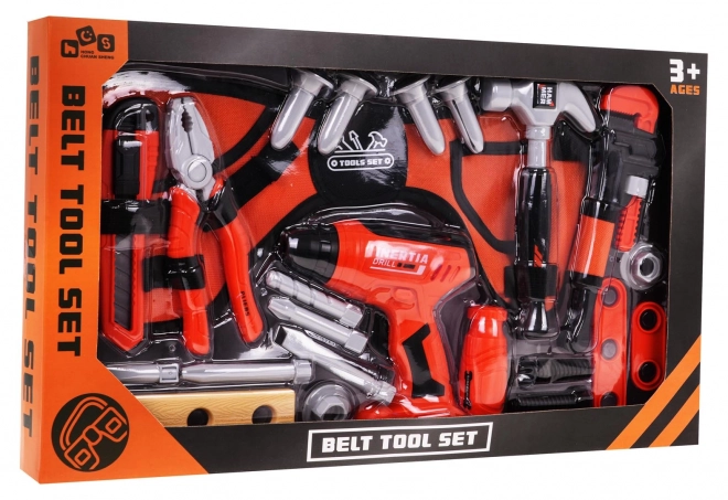 Tool Set with Tool Belt