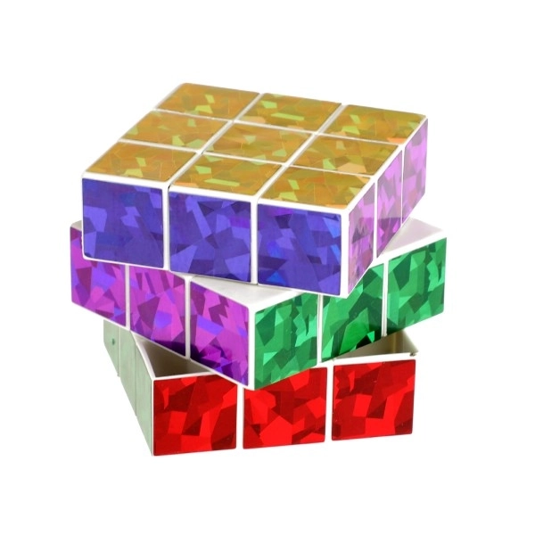 Sparkling Rubik's Cube Puzzle