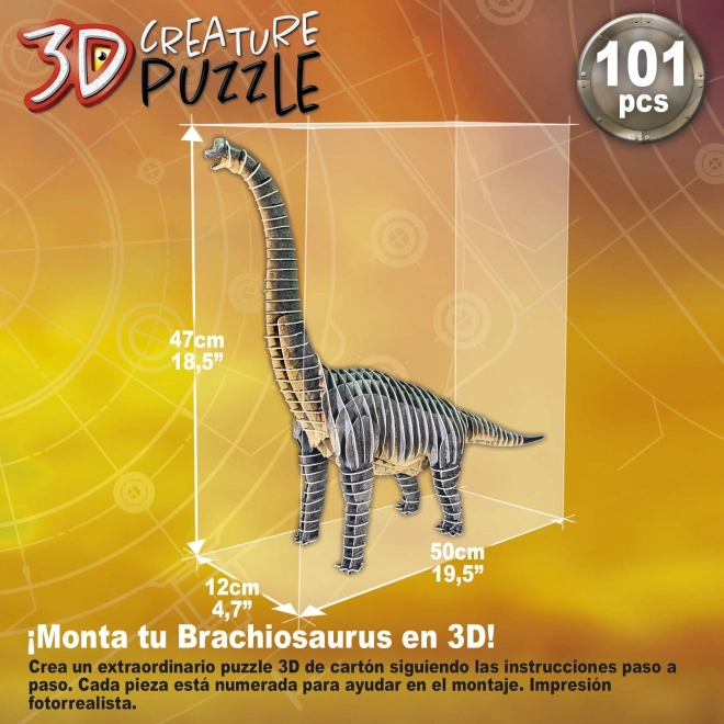 Educa 3D Puzzle Brachiosaurus