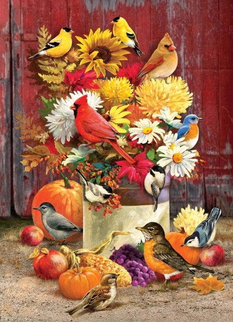 Cobble Hill Autumn Bouquet Puzzle 1000 Pieces