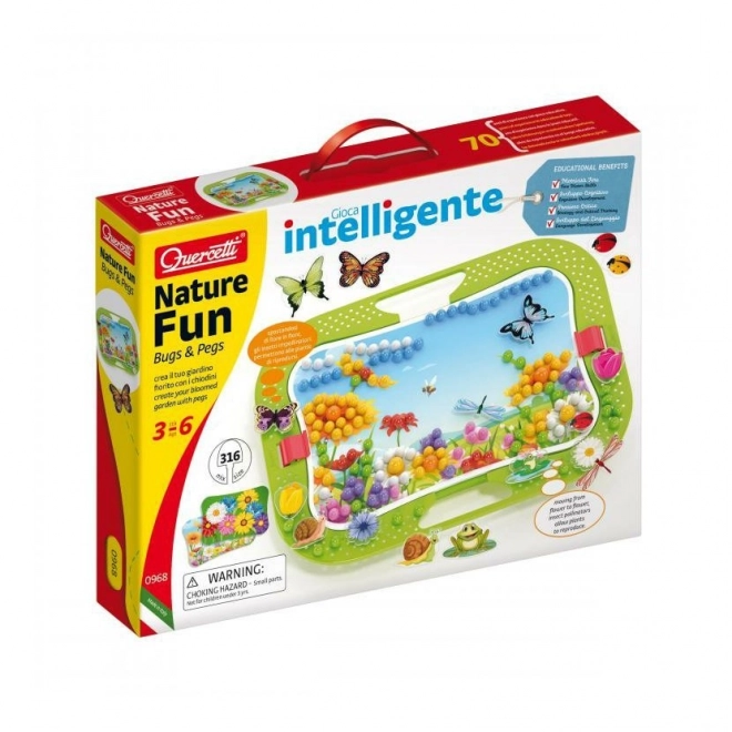 Quercetti Nature Fun Bugs & Pegs Set