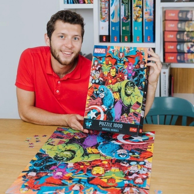 Puzzle 1000 Pieces Premium Plus Quality Marvel Heroes