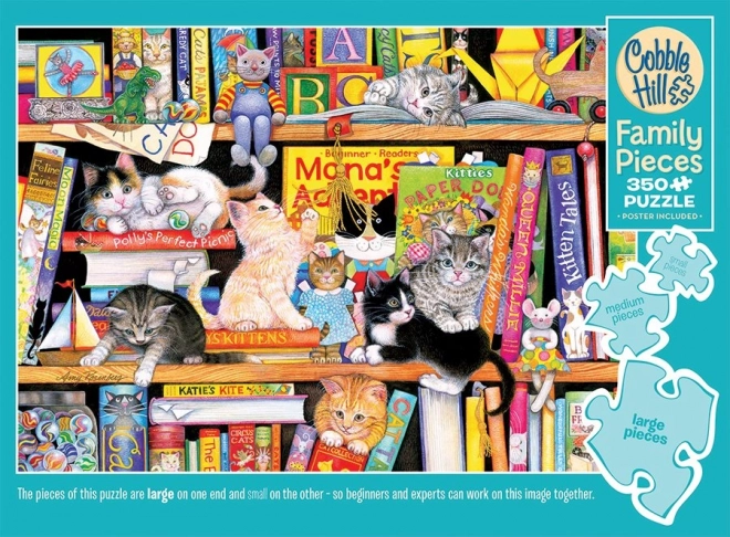 Cobble Hill Family Puzzle Cat Tales 350 Pieces