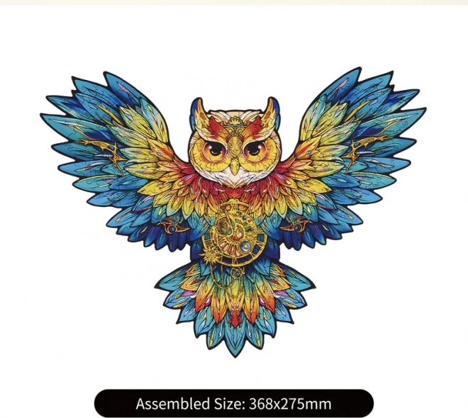 Wooden Owl Puzzle RoboTime