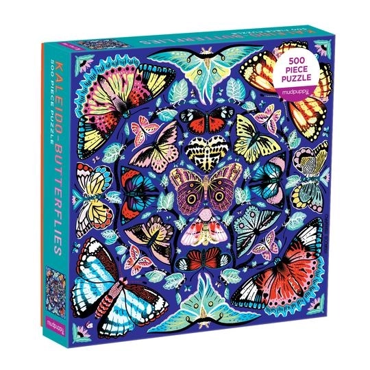 Kaleido Butterflies Puzzle by Mudpuppy - 500 Pieces