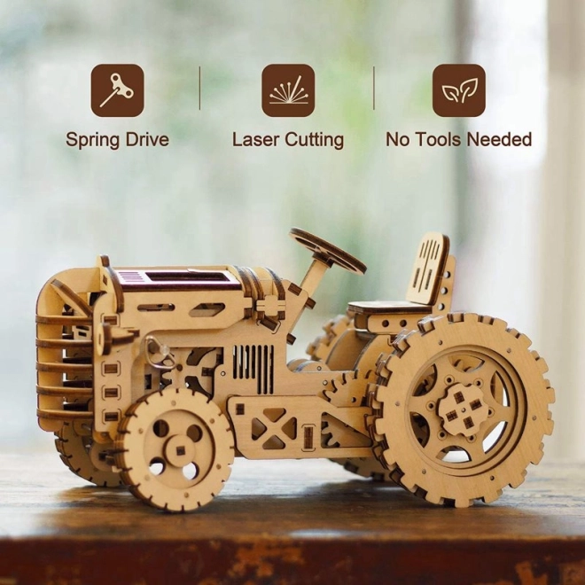 Rokr 3D Wooden Puzzle Tractor 135 Pieces