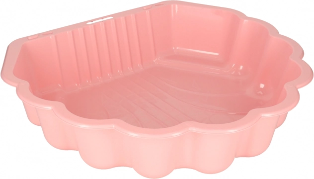 Bac à sable refermable Coquille 2 en 1 - rose