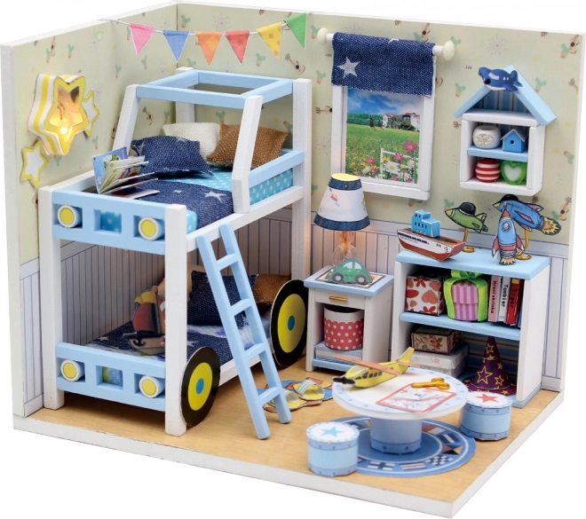 Miniature Dollhouse - Charles’s Room by 2Kids Toys