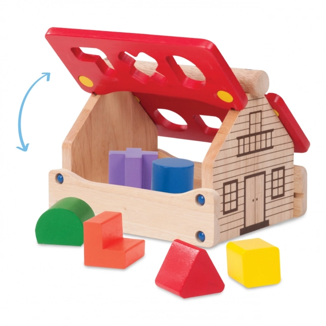 Wonderworld Wooden Sorting House