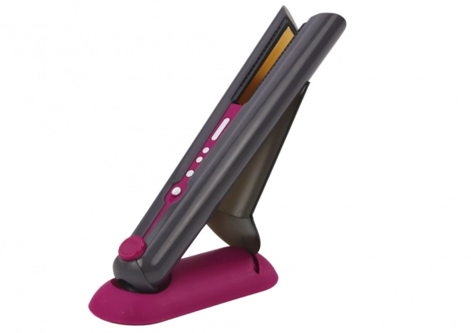 Toy Hair Straightener with Stand and Lights