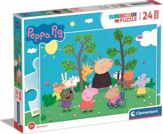 Peppa Pig Maxi 24-Piece Puzzle by Clementoni