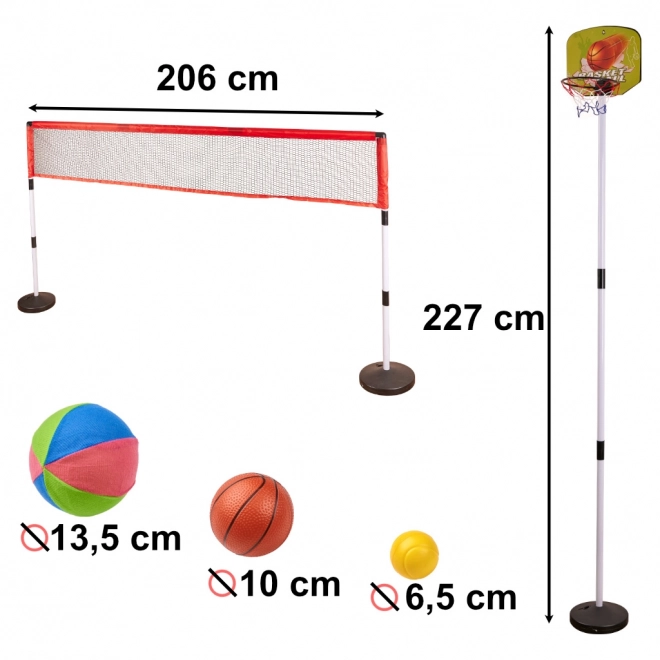 5-in-1 Sports Set for Kids