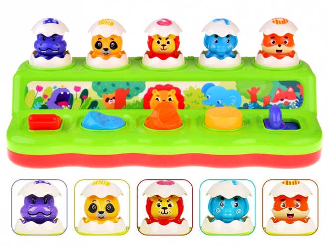 Pop-up Animal Interactive Toy