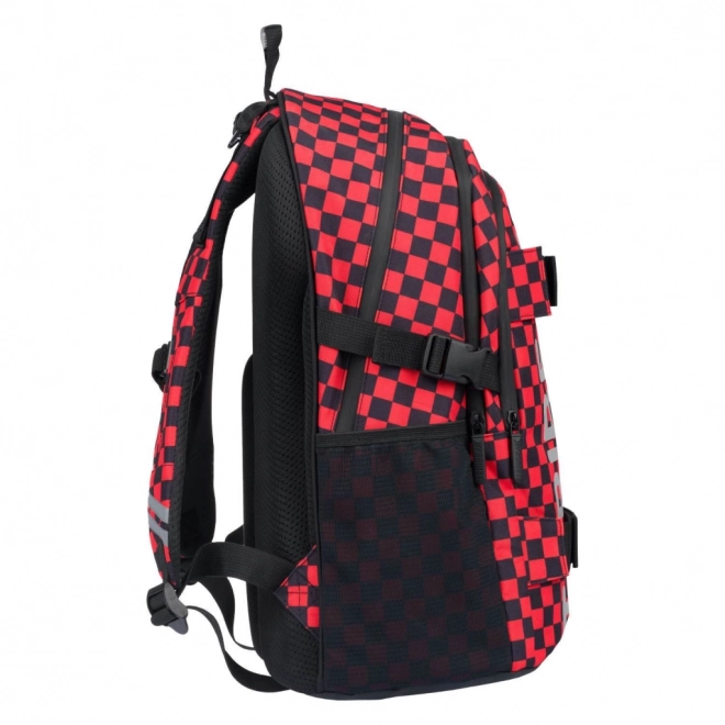 Ergonomic School Backpack with Skateboard Straps