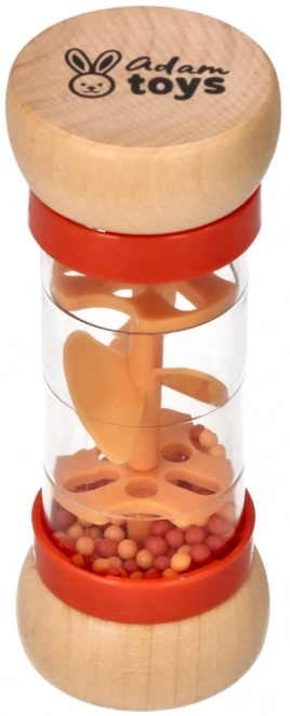 Wooden Rainmaker with Chicken by Adam Toys