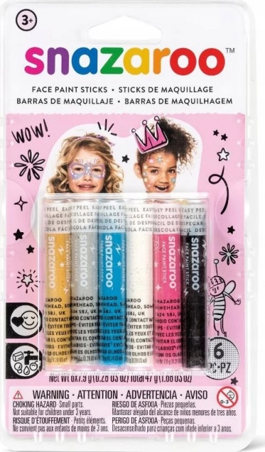 Snazaroo Fantasy Face and Body Paint Sticks Set