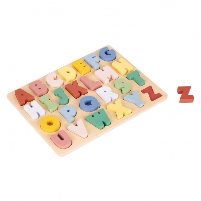 Colorful Alphabet Wooden Puzzle