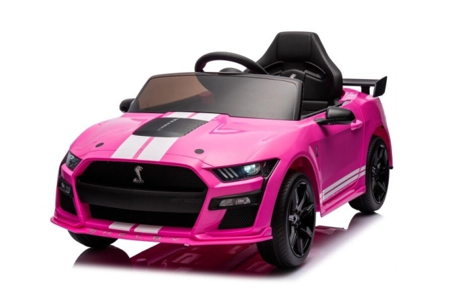 Battery-Powered Ford Mustang GT500 Shelby Pink