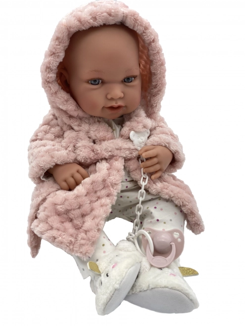 Realistic Newborn Baby Doll with Full Vinyl Body - 42 cm