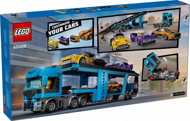 Car Transporter with Sports Cars by LEGO City