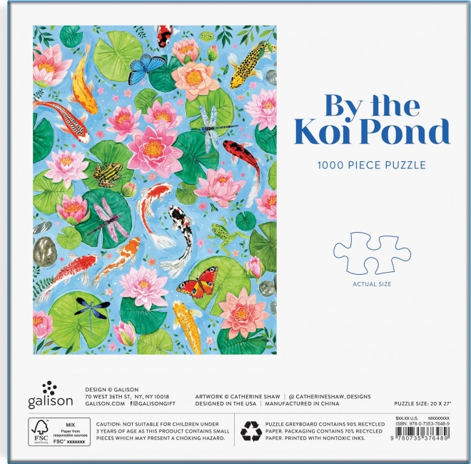 Pond with Koi Fish Puzzle