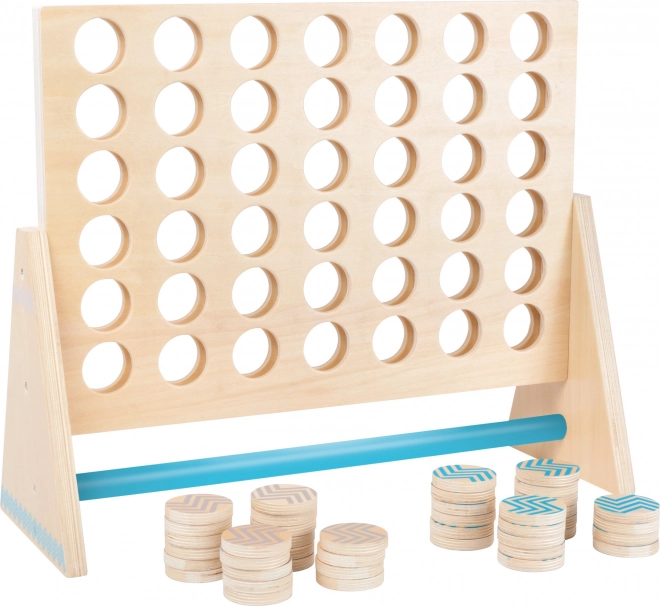 Wooden Game Connect Four XXL