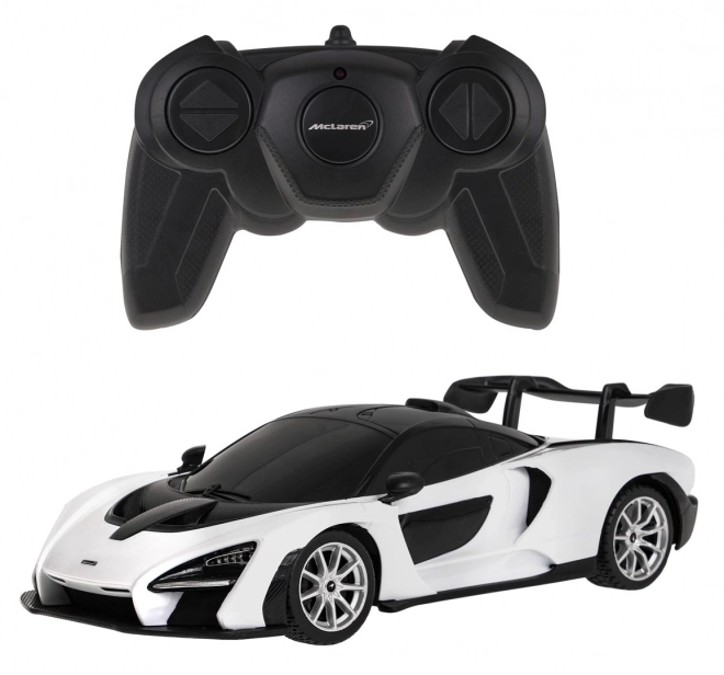 Remote Control McLaren Senna White Toy Car