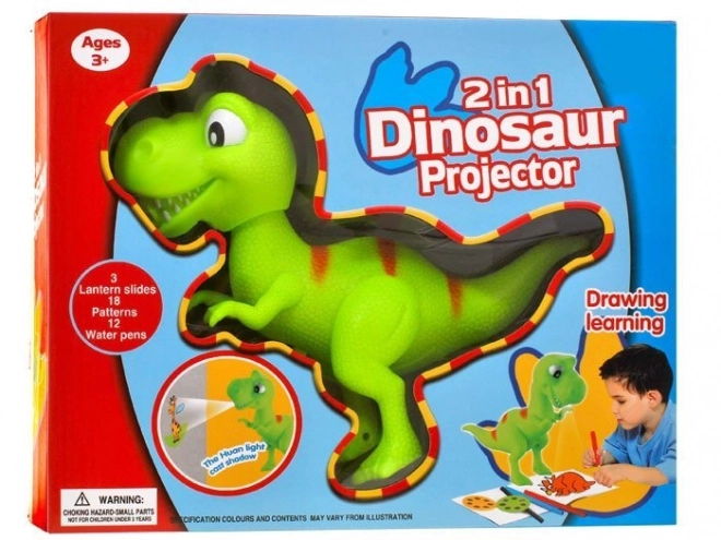 Dinosaur T-Rex Projector with Markers