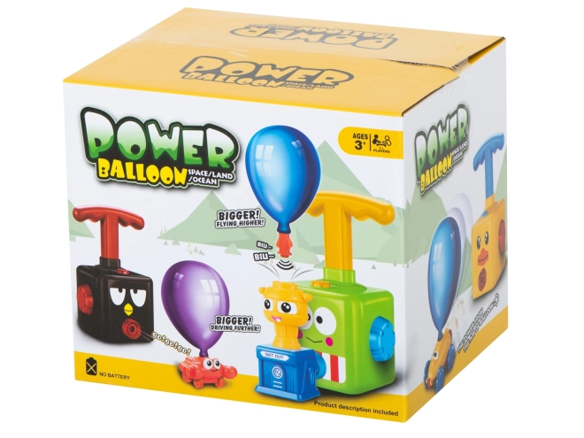 Aerodynamic Balloon-Powered Car Set