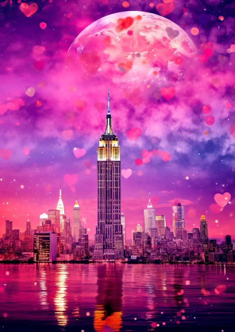 Romantic New York 1000 Piece Puzzle