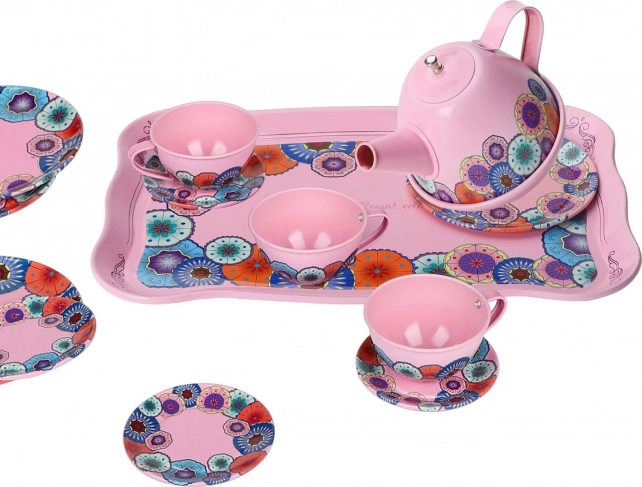 Servieset roze 15 stuks