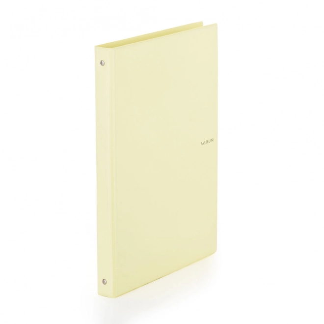 Karis A4 Yellow Pastel Ring Binder