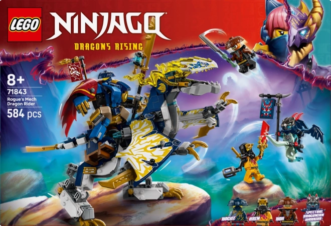 Lego NINJAGO Rogue und der robotische Drachenscharfschütze