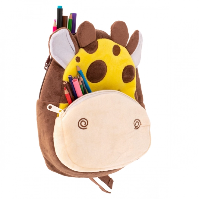 Plush Giraffe Backpack for Preschoolers