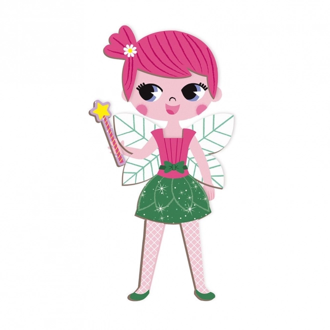 Janod Magnetibook Dress Up - Girls